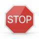 Знак &laquo;STOP&raquo; розмір 600&times;600 мм 1859036951 фото 1