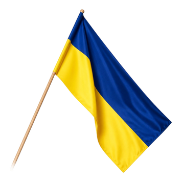 Прапор України 120х67 см (плащівка) 1234565 фото