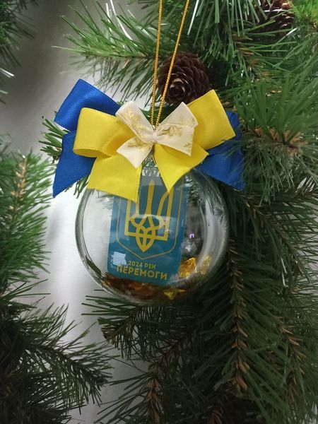 Куля новорічна, розбірна, подарункова, ф 8см. 2032943545 фото